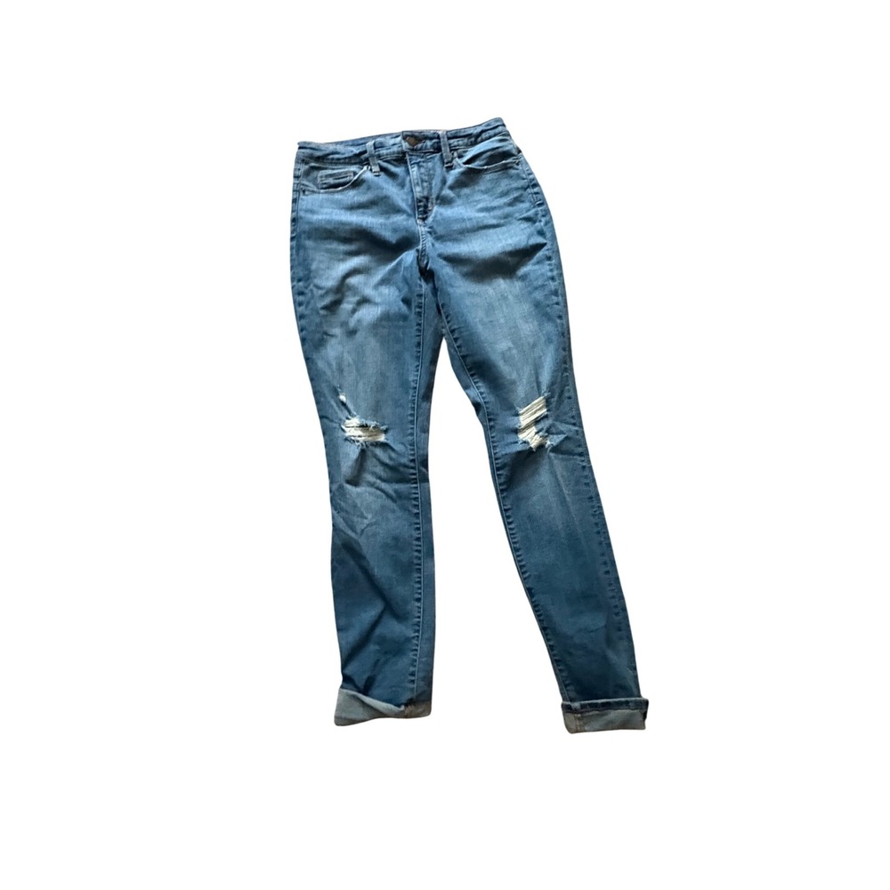 Universal Thread Women Distressed‎ Skinny Jeans Medium Wash Blue Size 4/27R